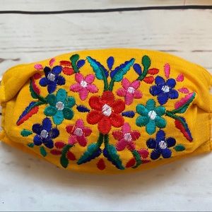 FACE MASK 💐 MEXICAN EMBROIDERED